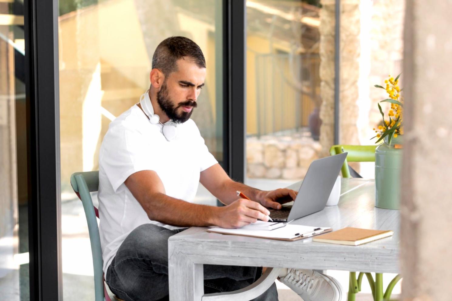 Senior analysts presenting financial modeling results to executive team during strategic planning meeting