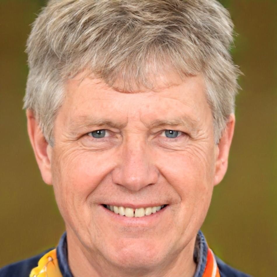 Professional headshot of finance expert sharing remote learning insights